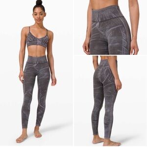 NWOT Lululemon Ebb to Street Seamless Stone Graphite Grey High‎ Rise Legging 4